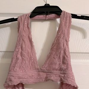 Charlotte Russe bralette.  Pink.  Size medium.  Great condition!